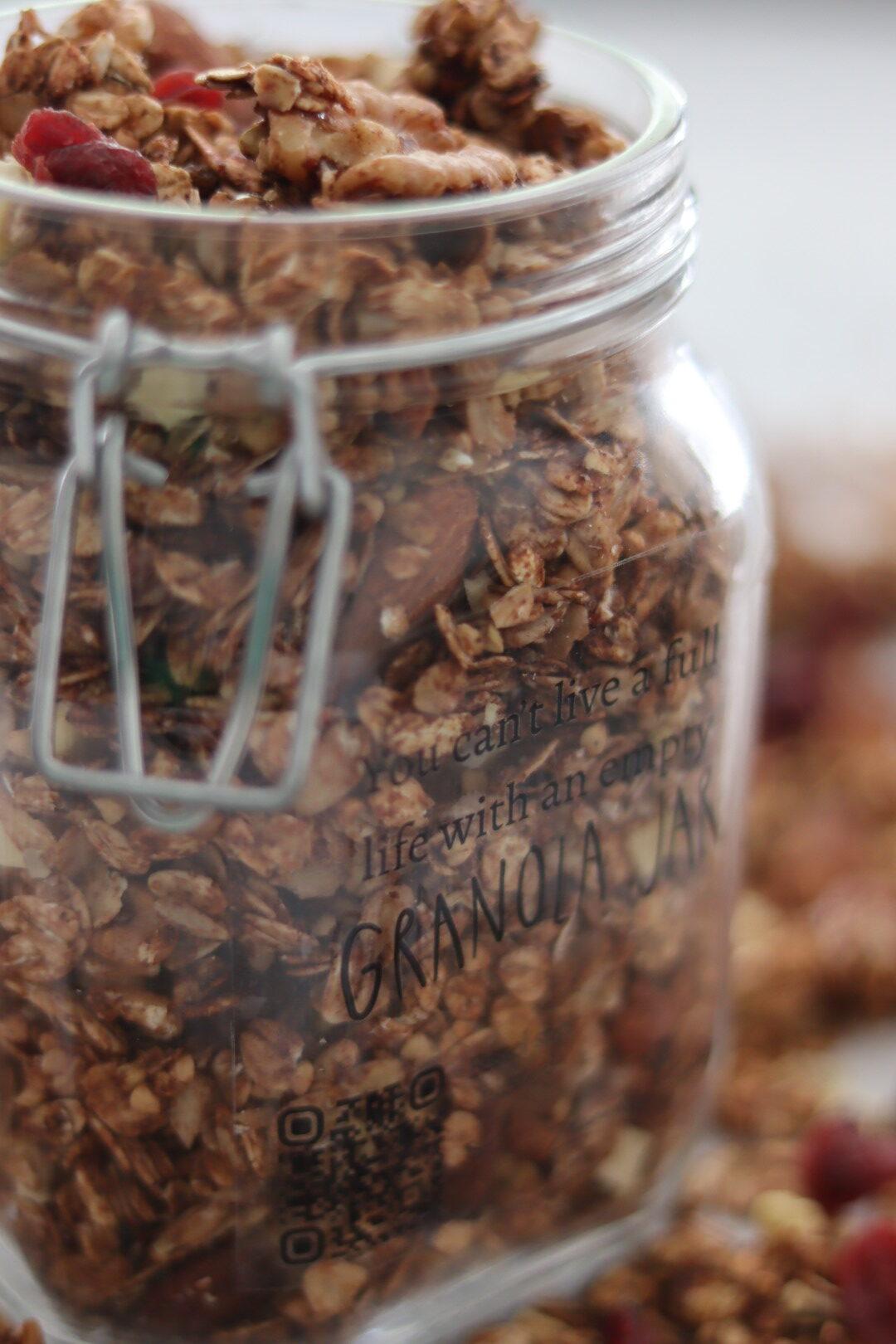 Granola bewaarpot groot